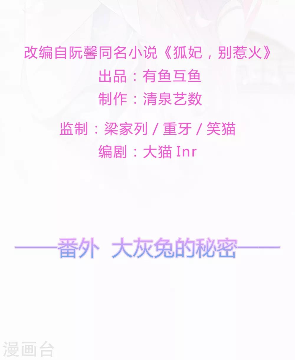 《狐妃,别惹我》番外3 大灰兔的秘密 第2页