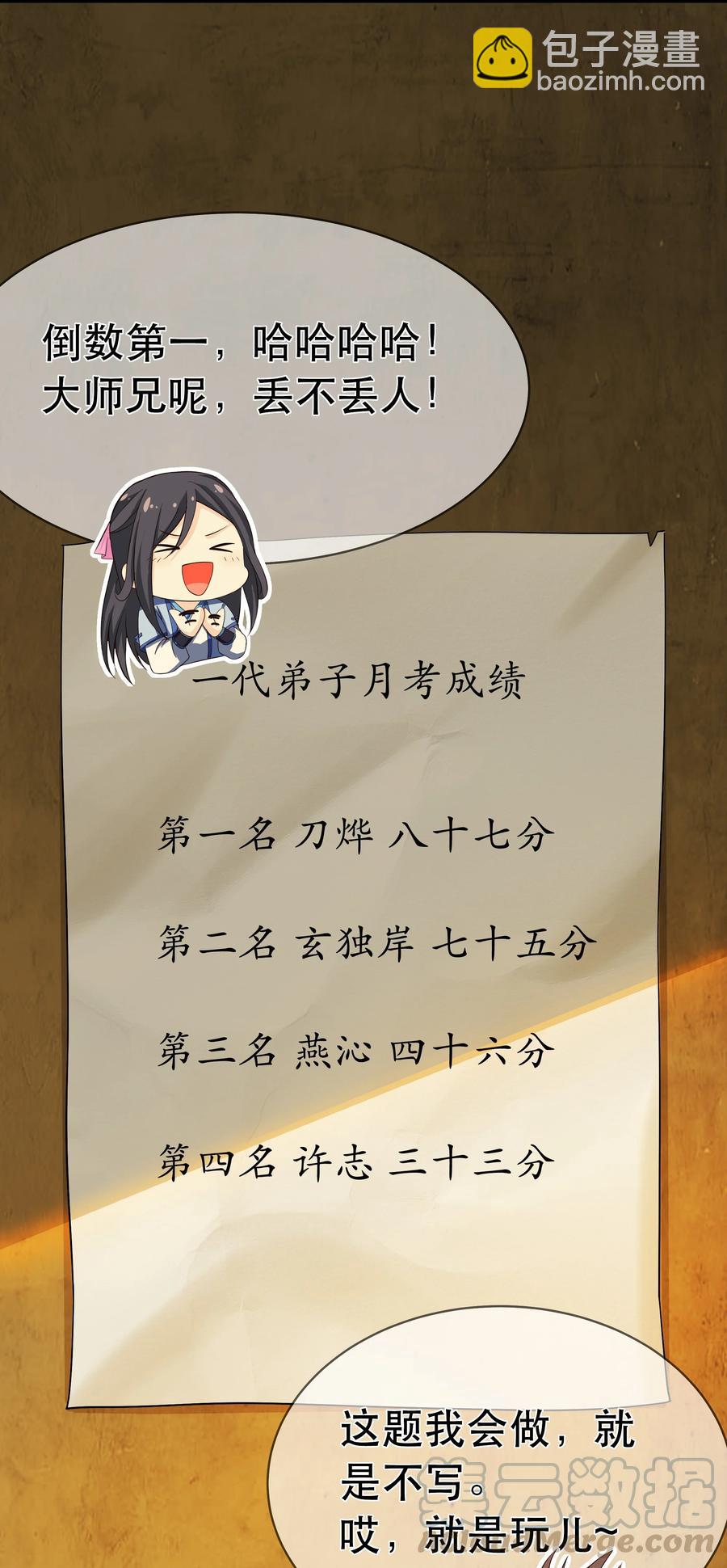 《门派只有我一个渣渣》第80话 月考放榜 第5页