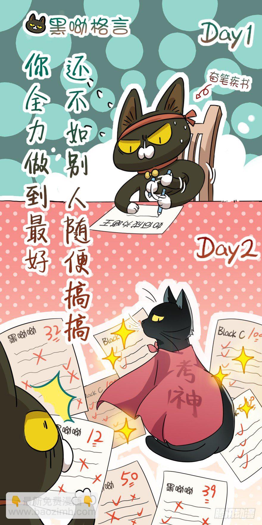 《回到过去变成猫外传》第30爪 番外 黑炭称王 第46页