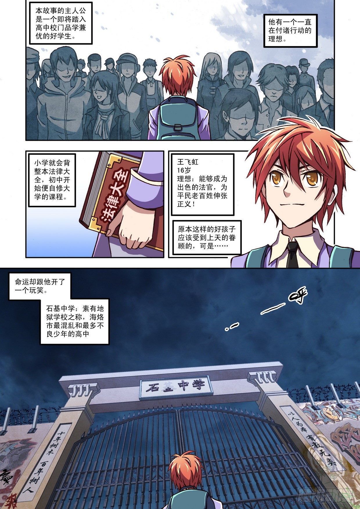 《最强人格》第1话 头号马仔 第1页