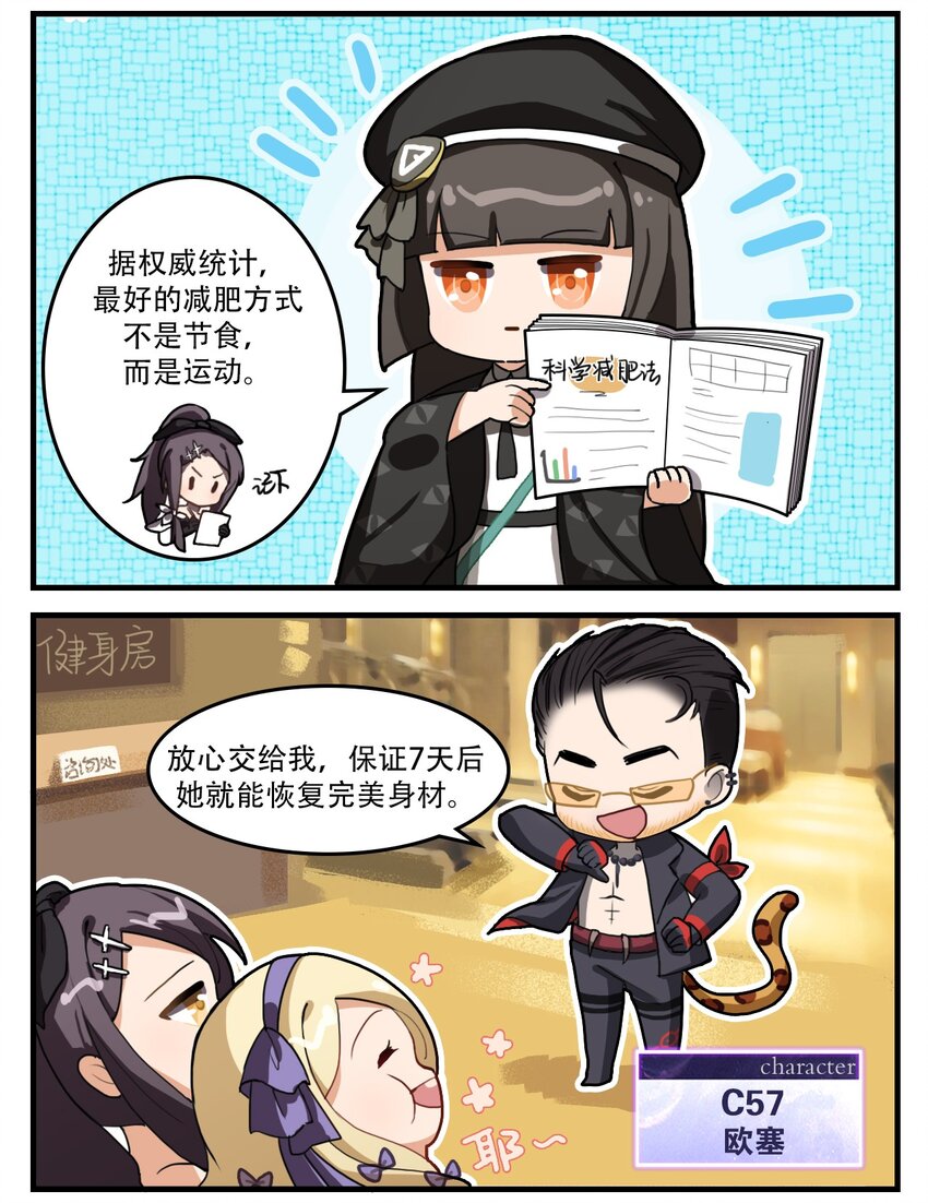 《这里是怪谈调查社》第18话 完美身材 第2页