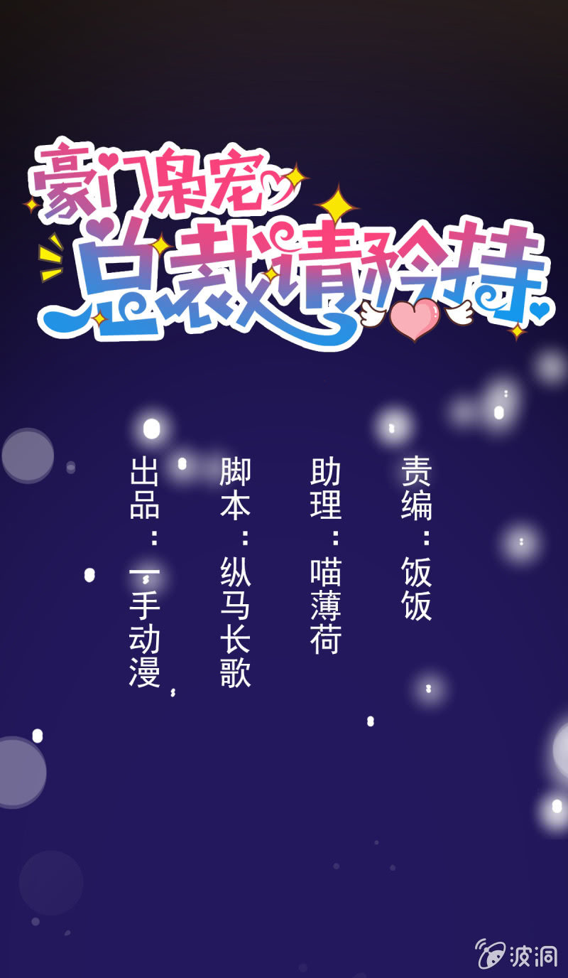 《豪门枭宠·总裁请矜持》02.遇见g*y男 第1页