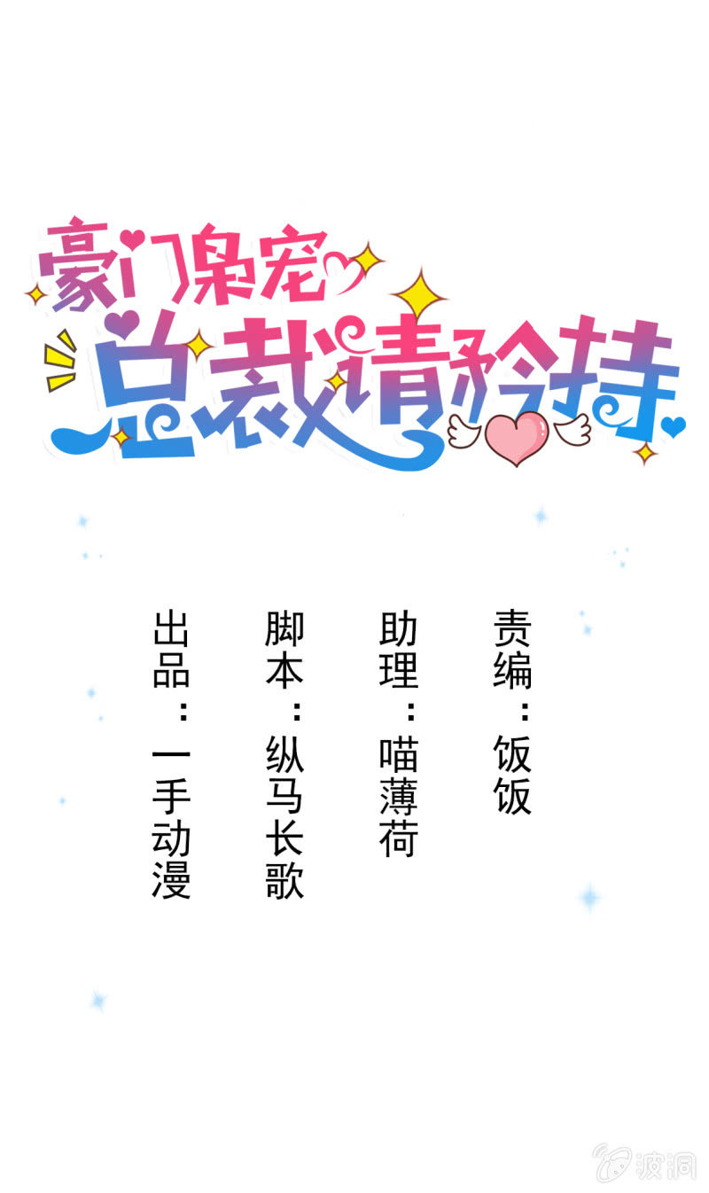 《豪门枭宠·总裁请矜持》01.第三者 第1页