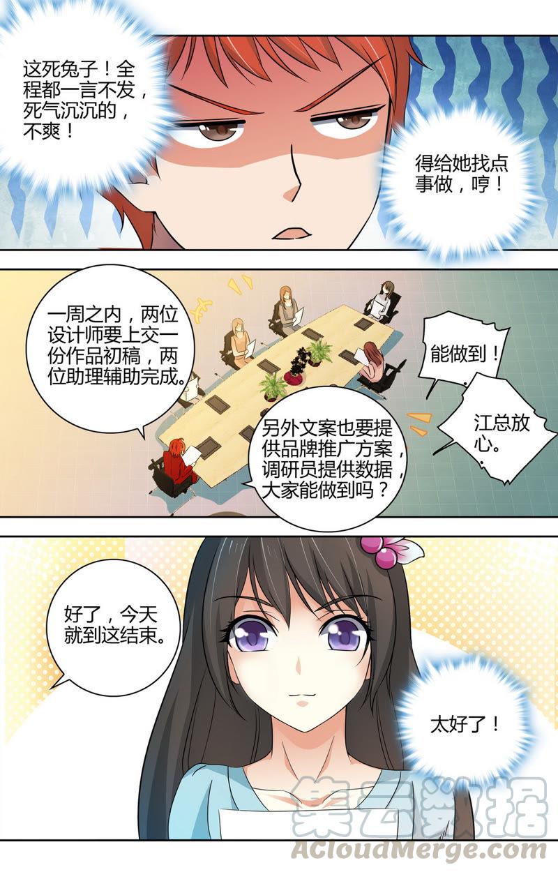 《亿万总裁缠上我天价婚约》第50话 一只冷淡的小白兔 第9页