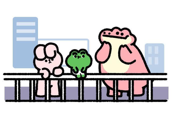《鳄里斯和鱼英俊》今天出门我看到老朋友从天上飘过 第14页