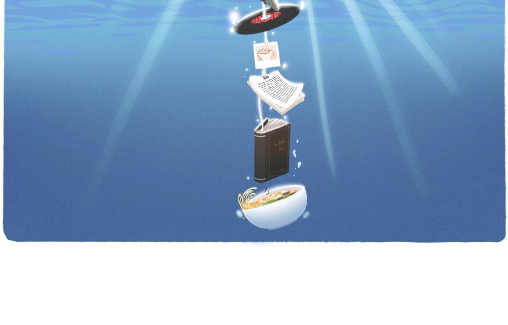 《鳄里斯和鱼英俊》成年人最好的祝福就是年年有鱼摸 第19页