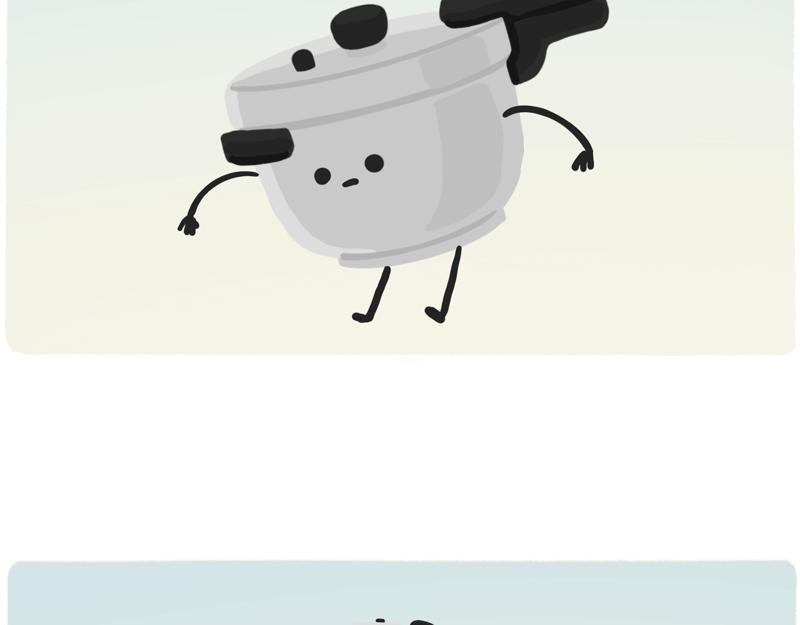 《鳄里斯和鱼英俊》你看大街上，都是行走的高压锅 第31页