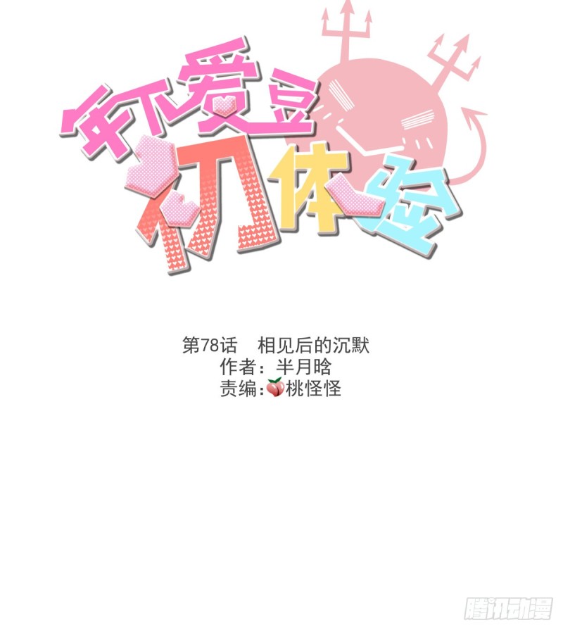 《年下爱豆初体验》相见后的沉默 第3页