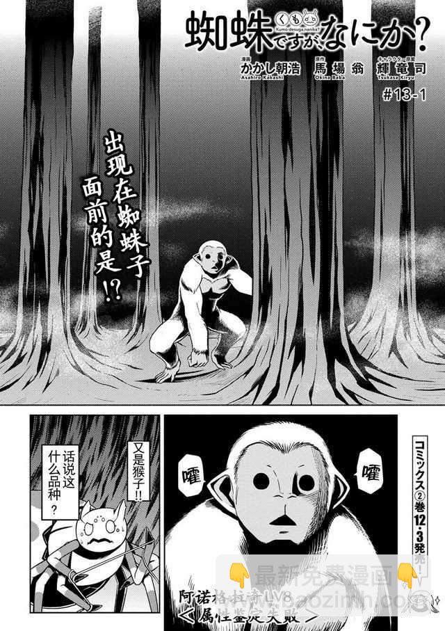 《不过是蜘蛛什么的》第13.1话 第2页