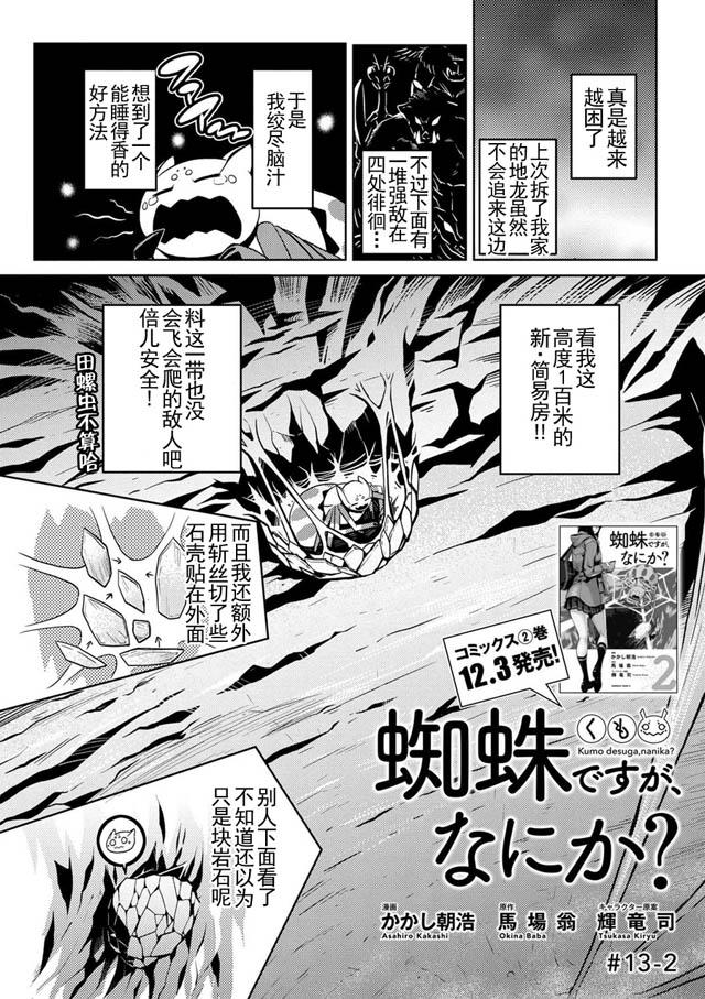 《不过是蜘蛛什么的》第13.2话 第1页