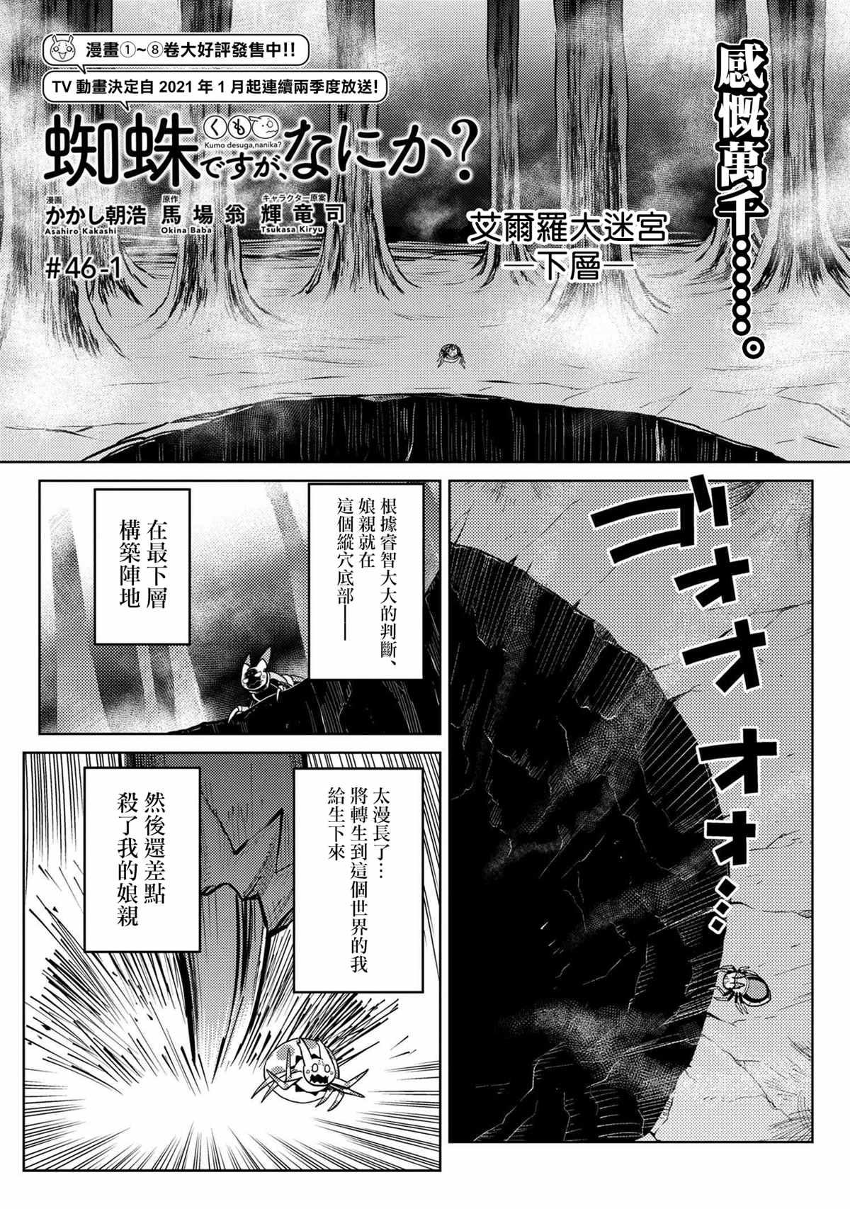 《不过是蜘蛛什么的》第46.1话 第1页