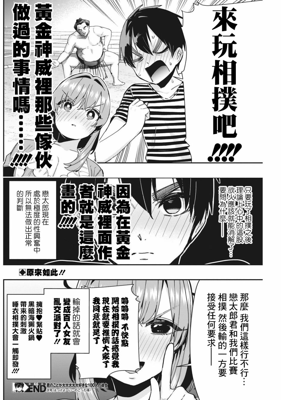 《超超超超喜欢你的一百个女孩子》第66话 第20页