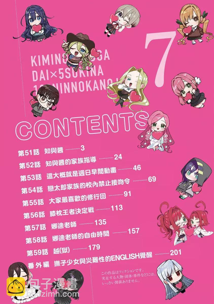 《超超超超喜欢你的一百个女孩子》第07卷 第4页