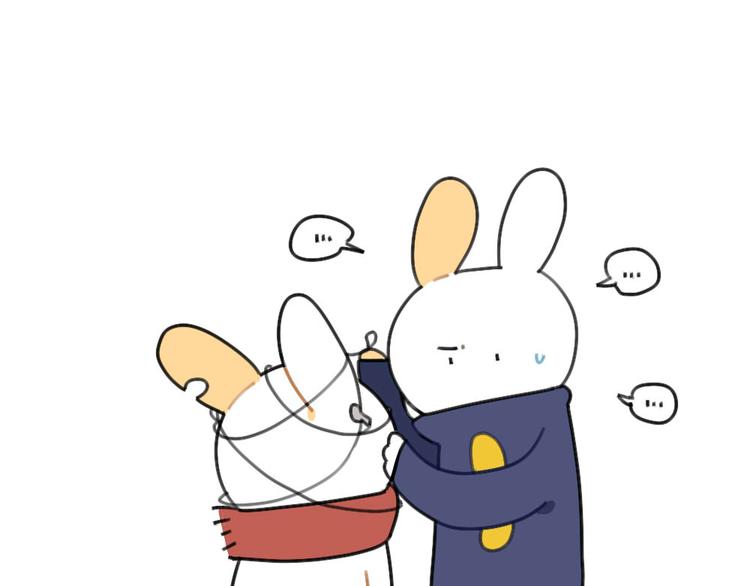 《破耳兔》第63话耳机线缠住，真的很难 第14页