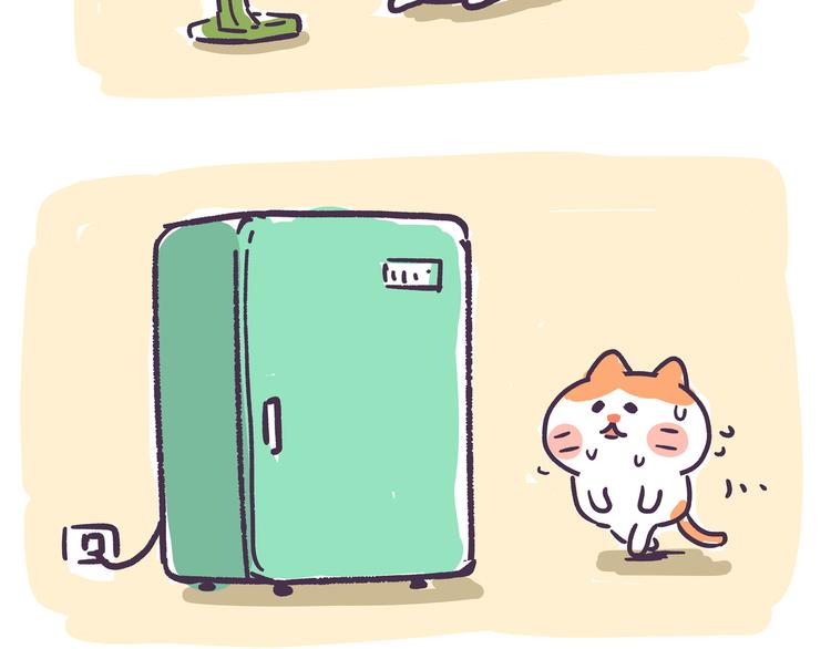 《滚开，我要先萌一会儿！》第83话 我对猫毛过敏 第7页