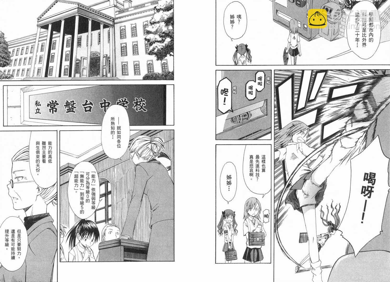 《某科学的超电磁炮》第1卷 第11页
