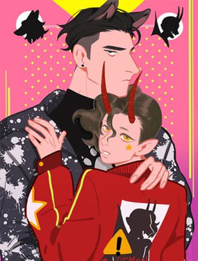 《当心恶魔》漫画封面图 - tl漫画