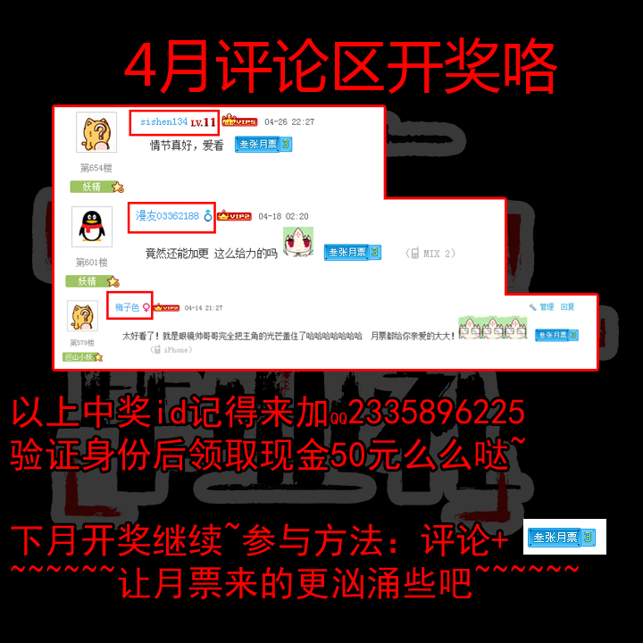 《毕业游戏》毕业礼3月票抽奖开奖咯 第1页