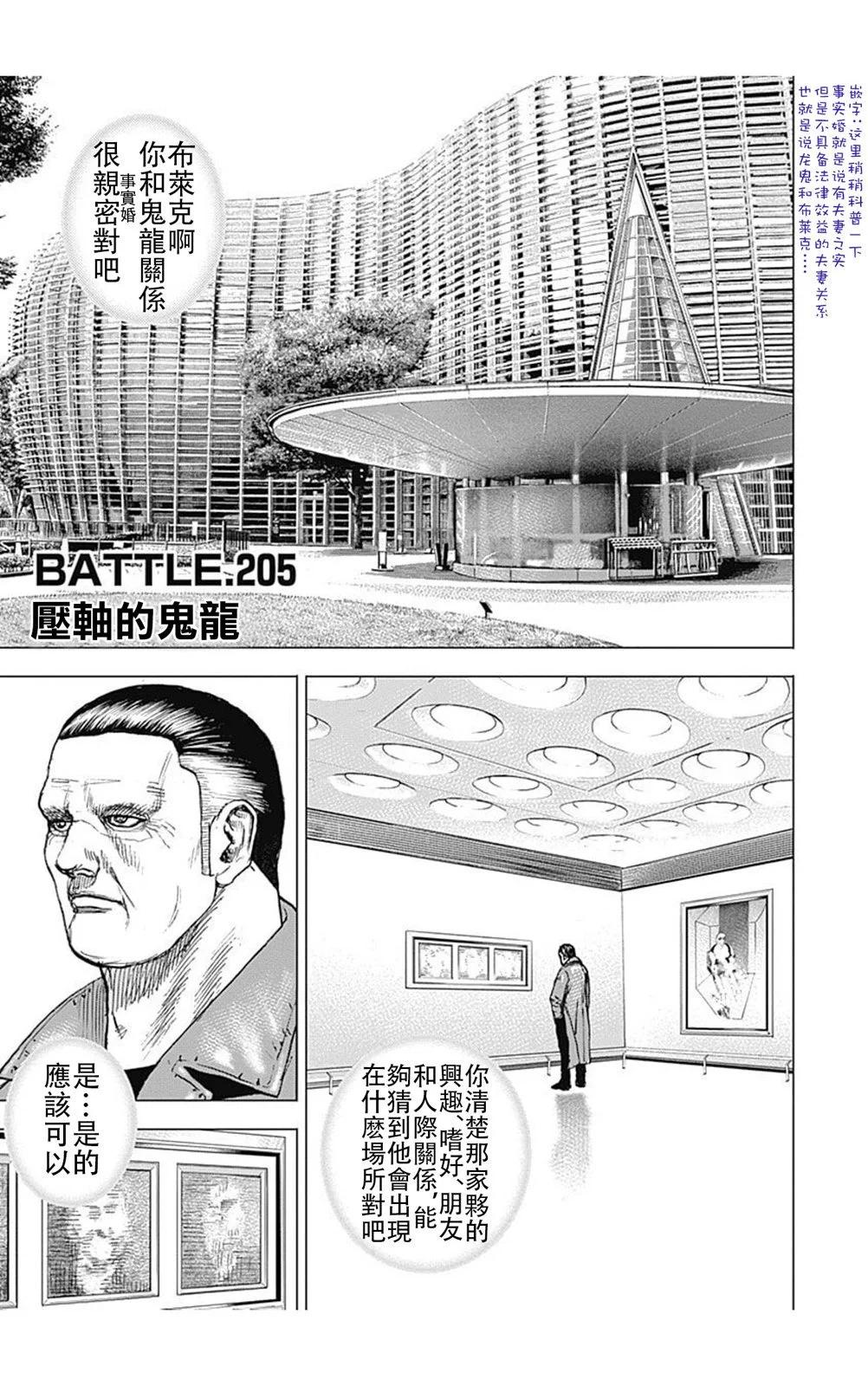 《TOUGH龙继承人》第205话 第1页