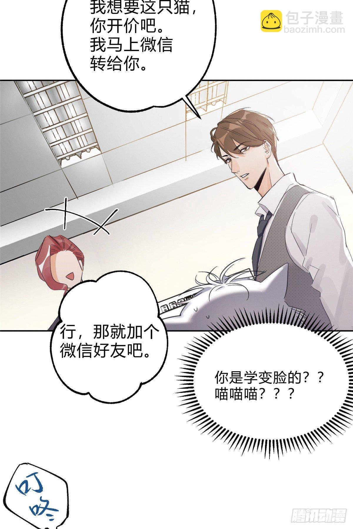 《今天也要努力当只猫》第2话 我来照顾他吧！ 第40页