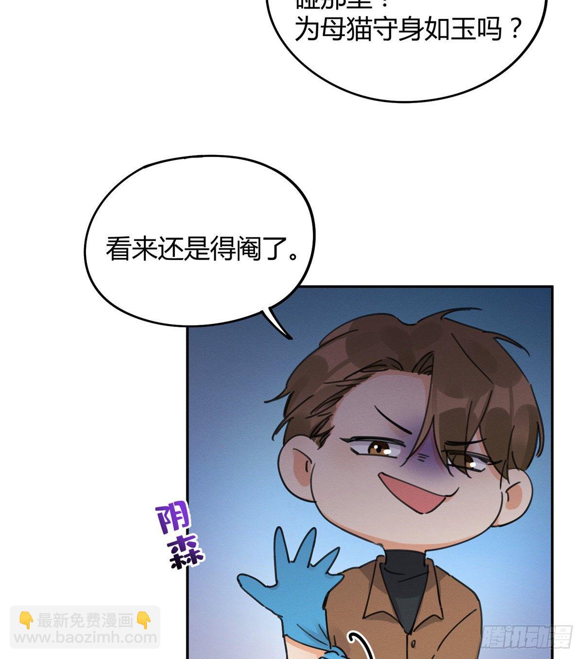 《今天也要努力当只猫》第12话 洗澡？！ 第47页