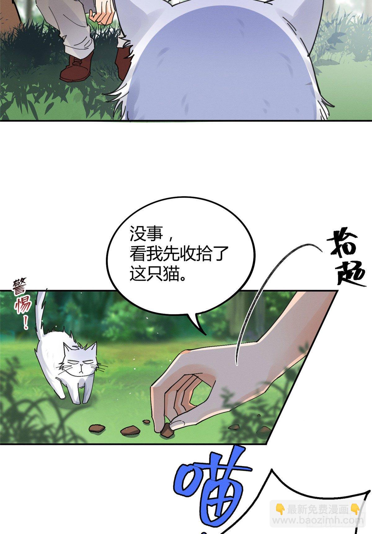 《今天也要努力当只猫》第16话 你哭了？ 第49页