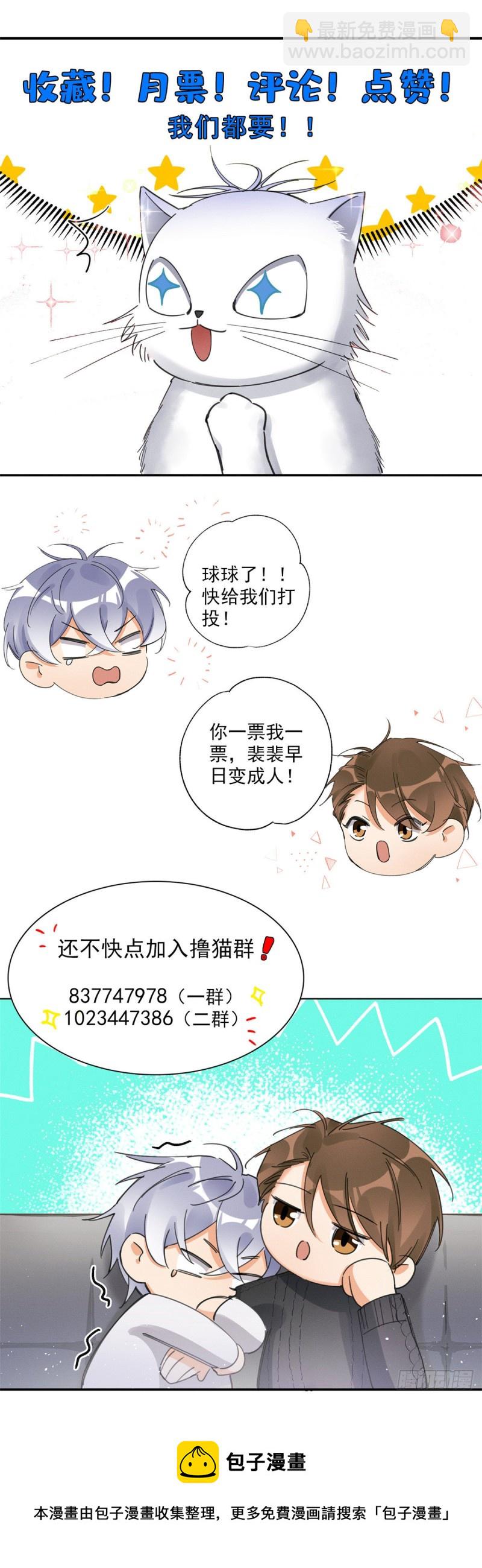 《今天也要努力当只猫》第38话 吻？能醒吗 第43页
