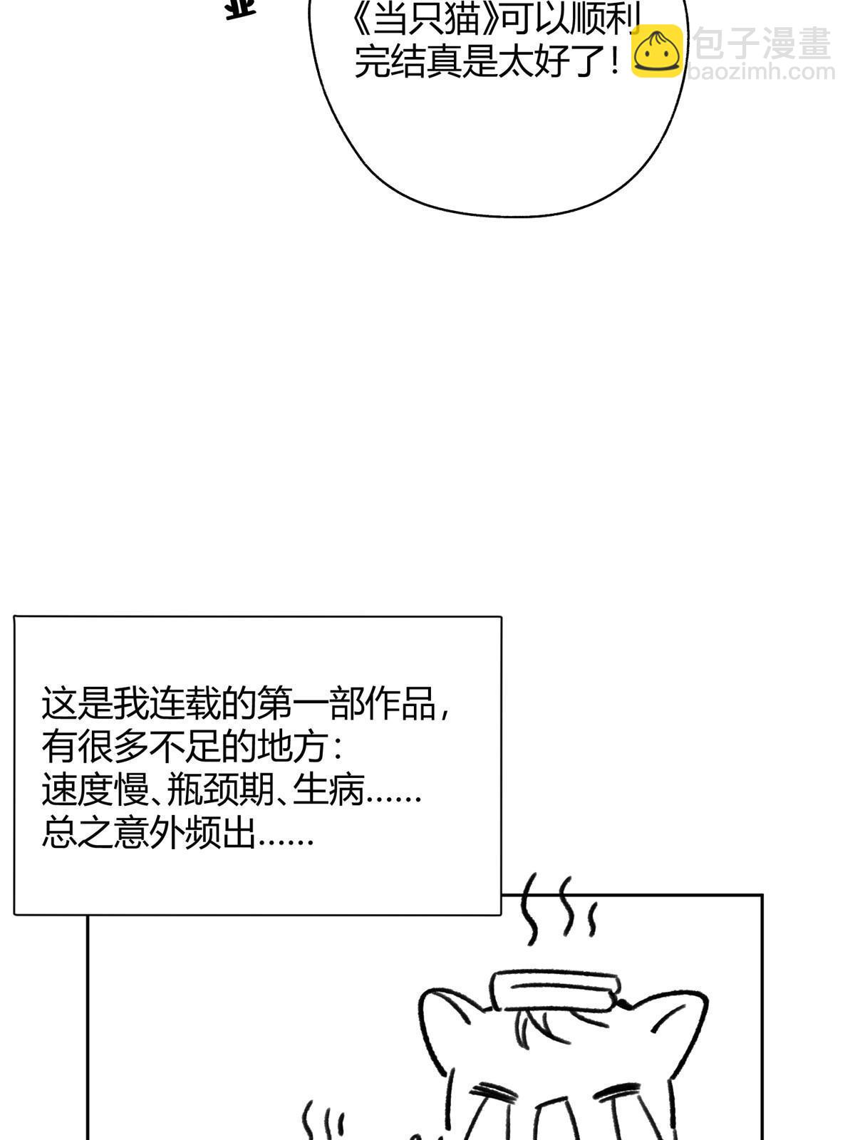 《今天也要努力当只猫》完结后记 第2页