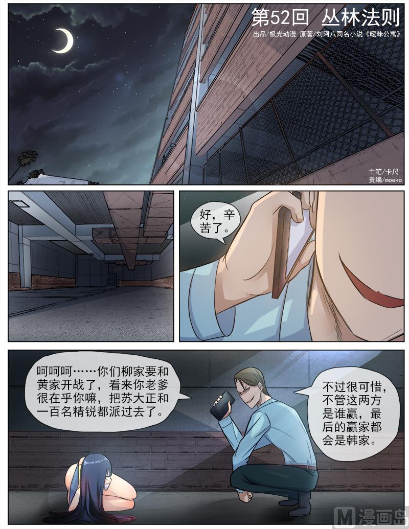 《暧恋公寓》第52话 丛林法则 第1页