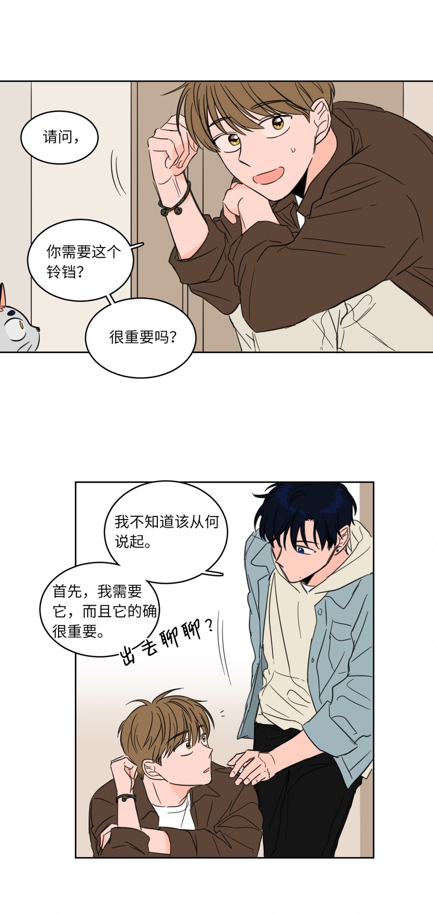 《心跳加速的合租生活》04 想方设法取铃铛 第20页