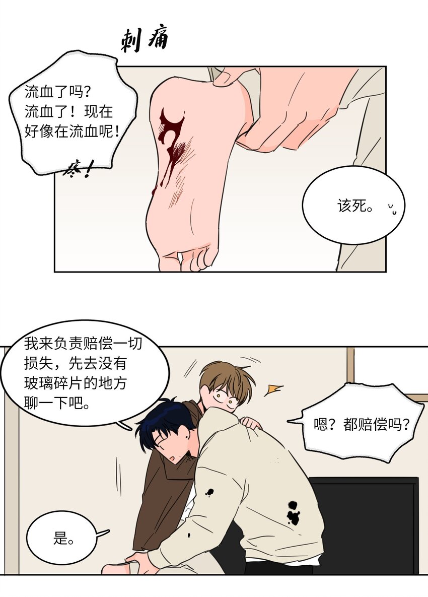 《心跳加速的合租生活》06 一片狼借 第20页