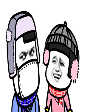 《蘑菇头的日常》漫画封面图 - tl漫画