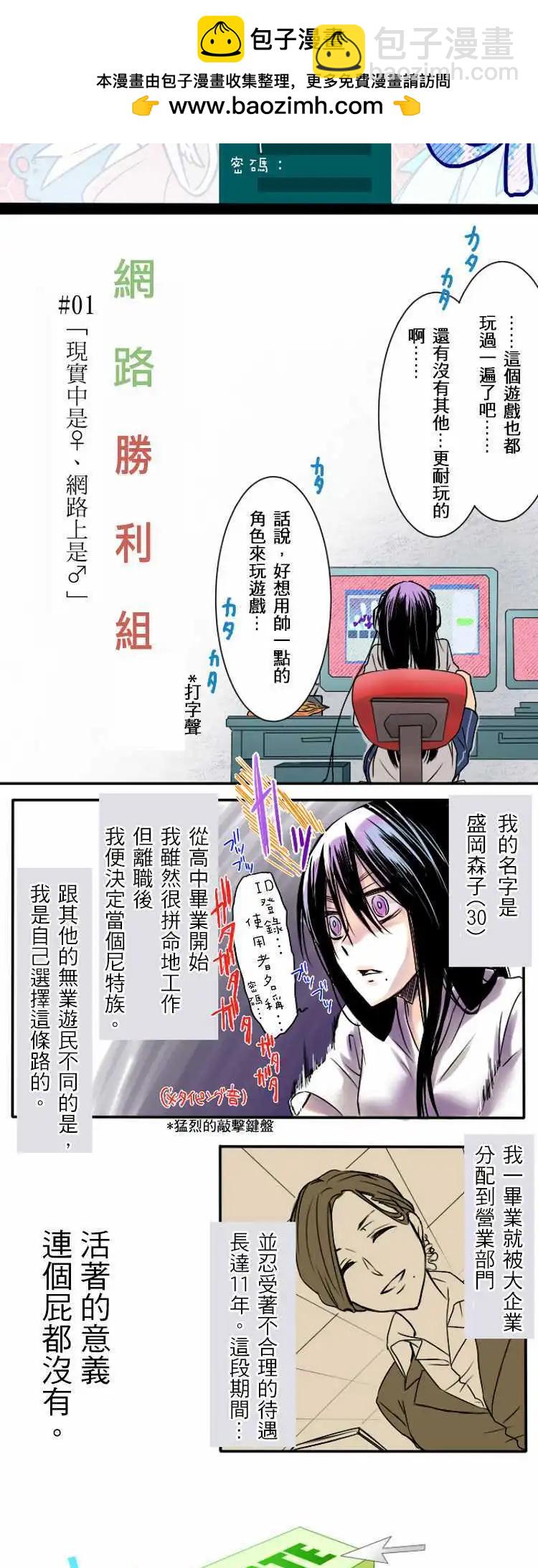 《网路胜利组》第01回 现实中是、网路上是 第2页