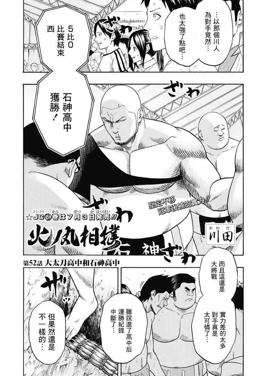 《火之丸相扑》第52话 第1页