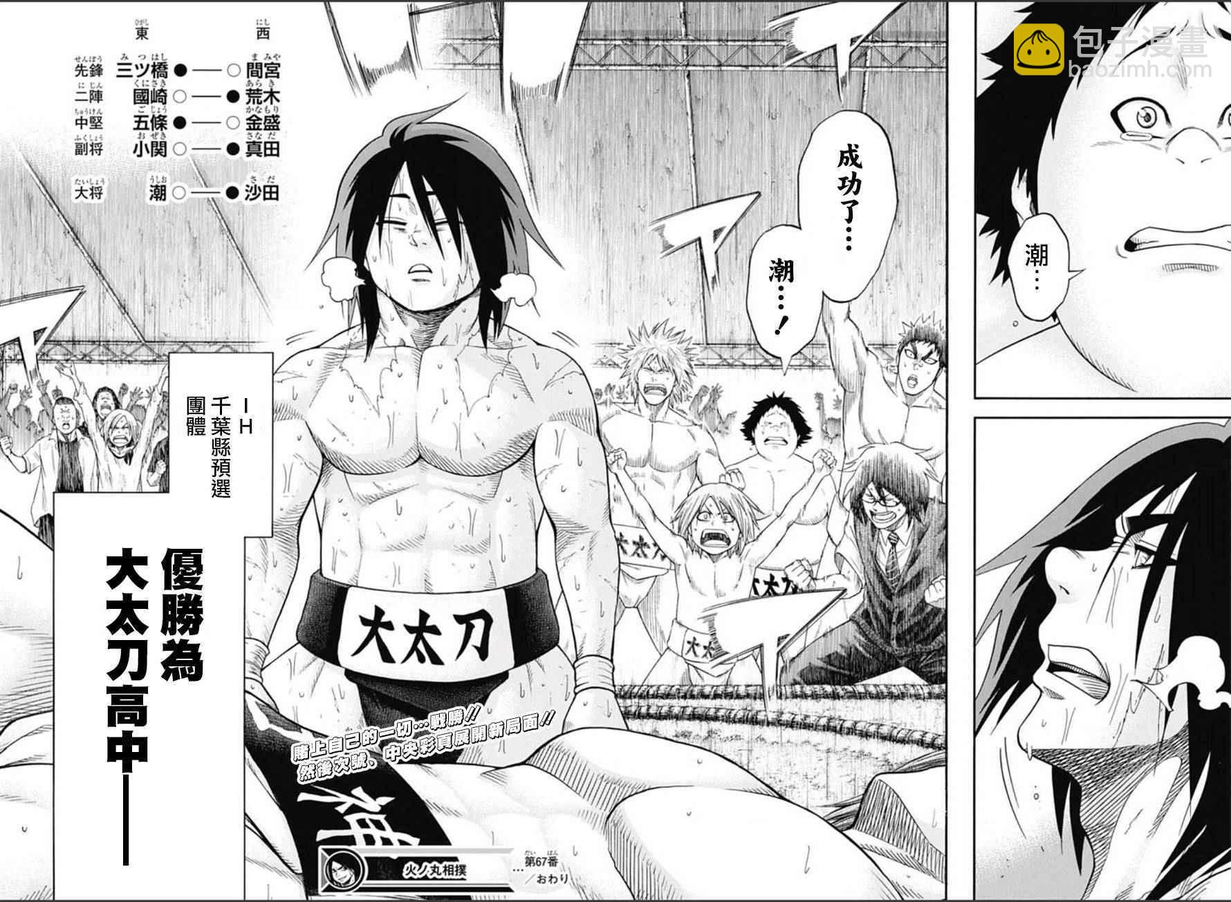《火之丸相扑》第67话 第16页