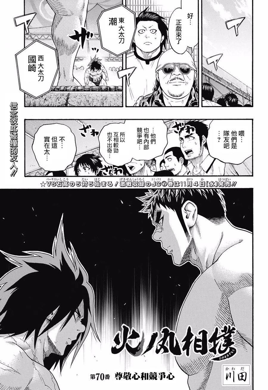 《火之丸相扑》第70话 第1页
