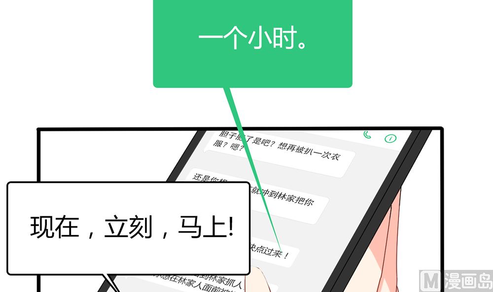 《盛世婚礼 老婆你别跑》第44话 和老流氓短信沟通 累 第48页