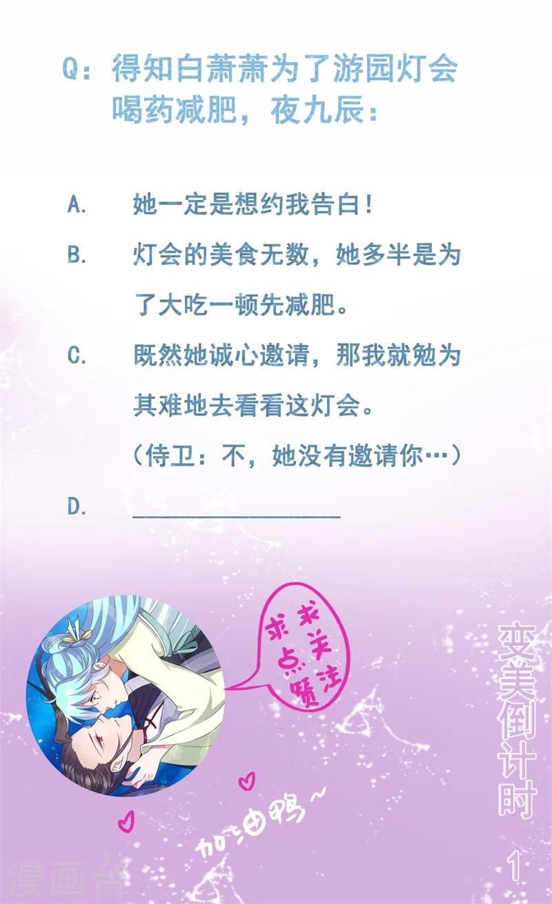 《毒医狂妃》第11话 减肥记！ 第28页