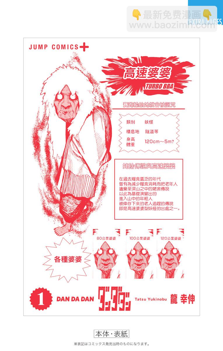 《超自然武装当哒当》第1卷附录 第9页