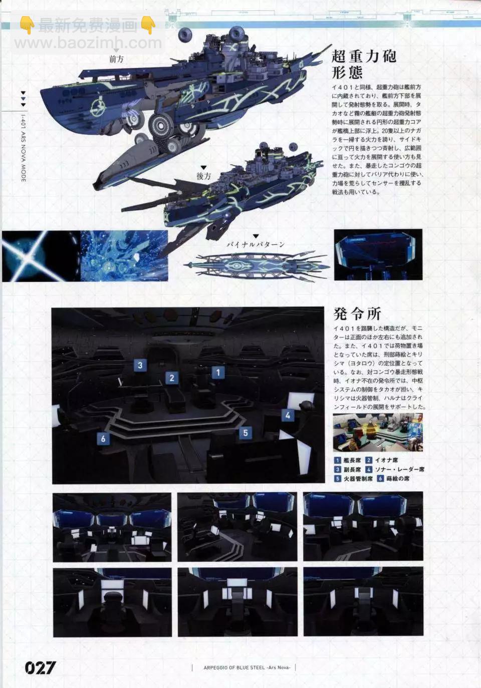 《苍蓝钢铁战舰》设定资料集 第35页
