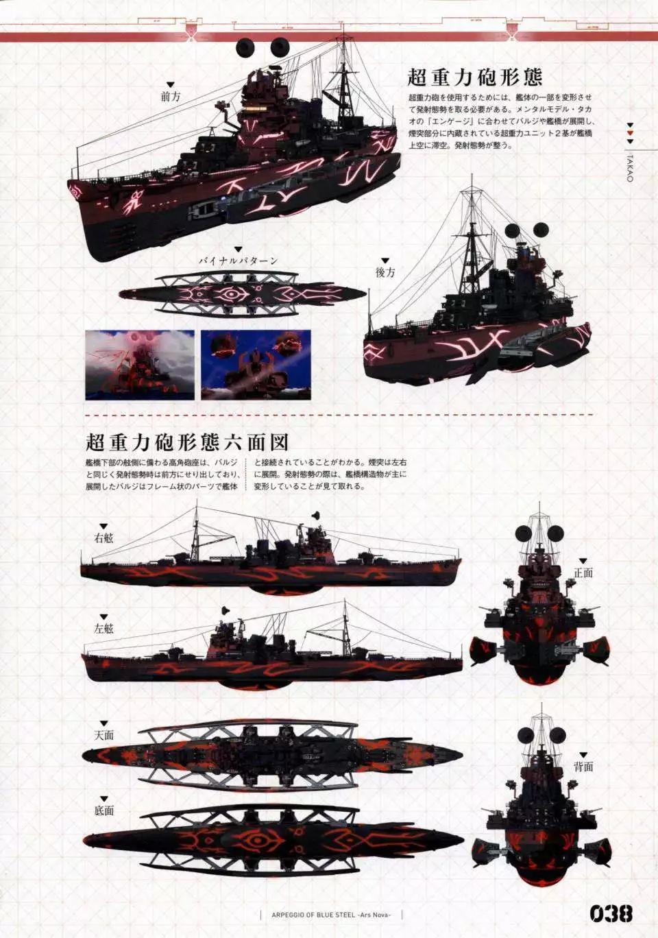 《苍蓝钢铁战舰》设定资料集 第46页