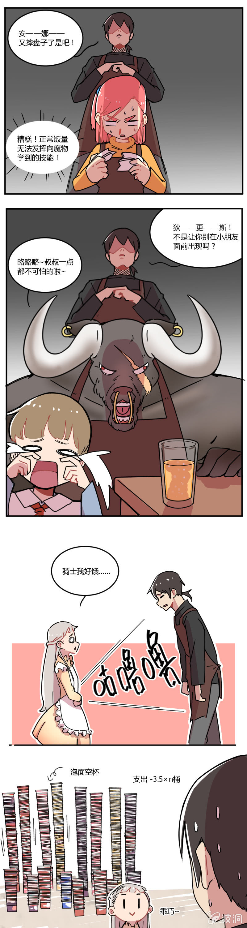 《不打工魔物就会消失！》014-赚钱真不容易！ 第3页