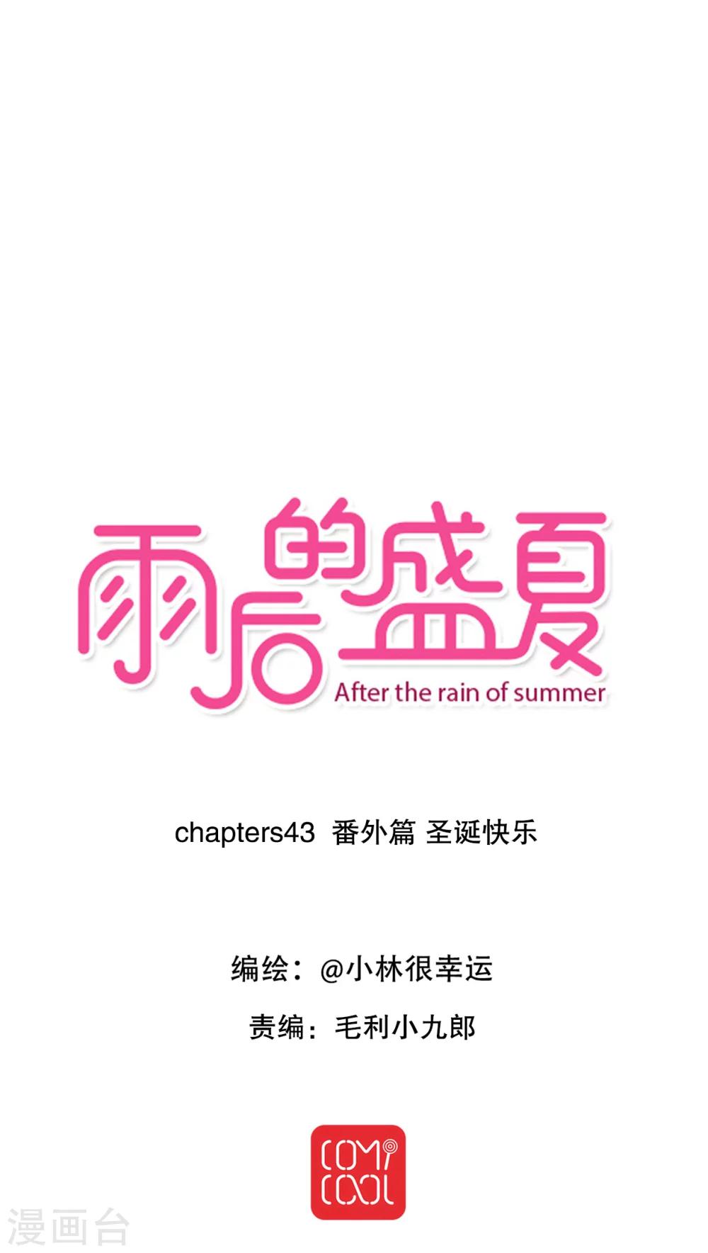 《雨后的盛夏》第43话 圣诞快乐 第1页