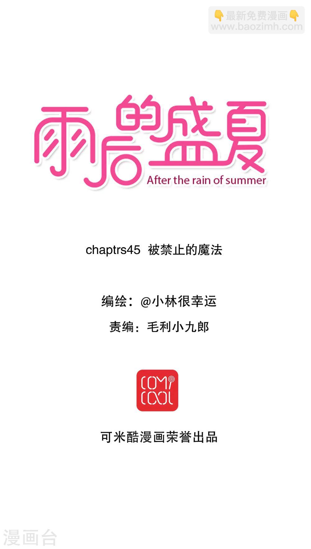 《雨后的盛夏》第45话 被禁止的魔法 第3页