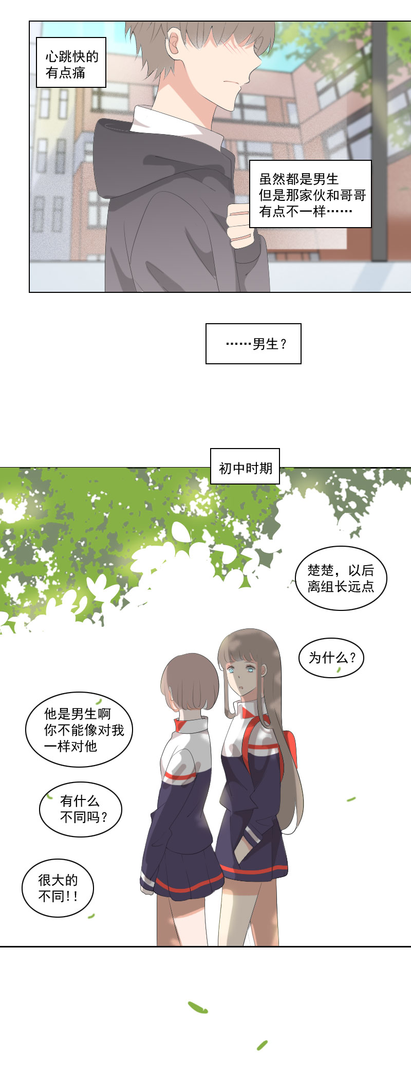 《男校有女生》意识逐渐清醒 第8页