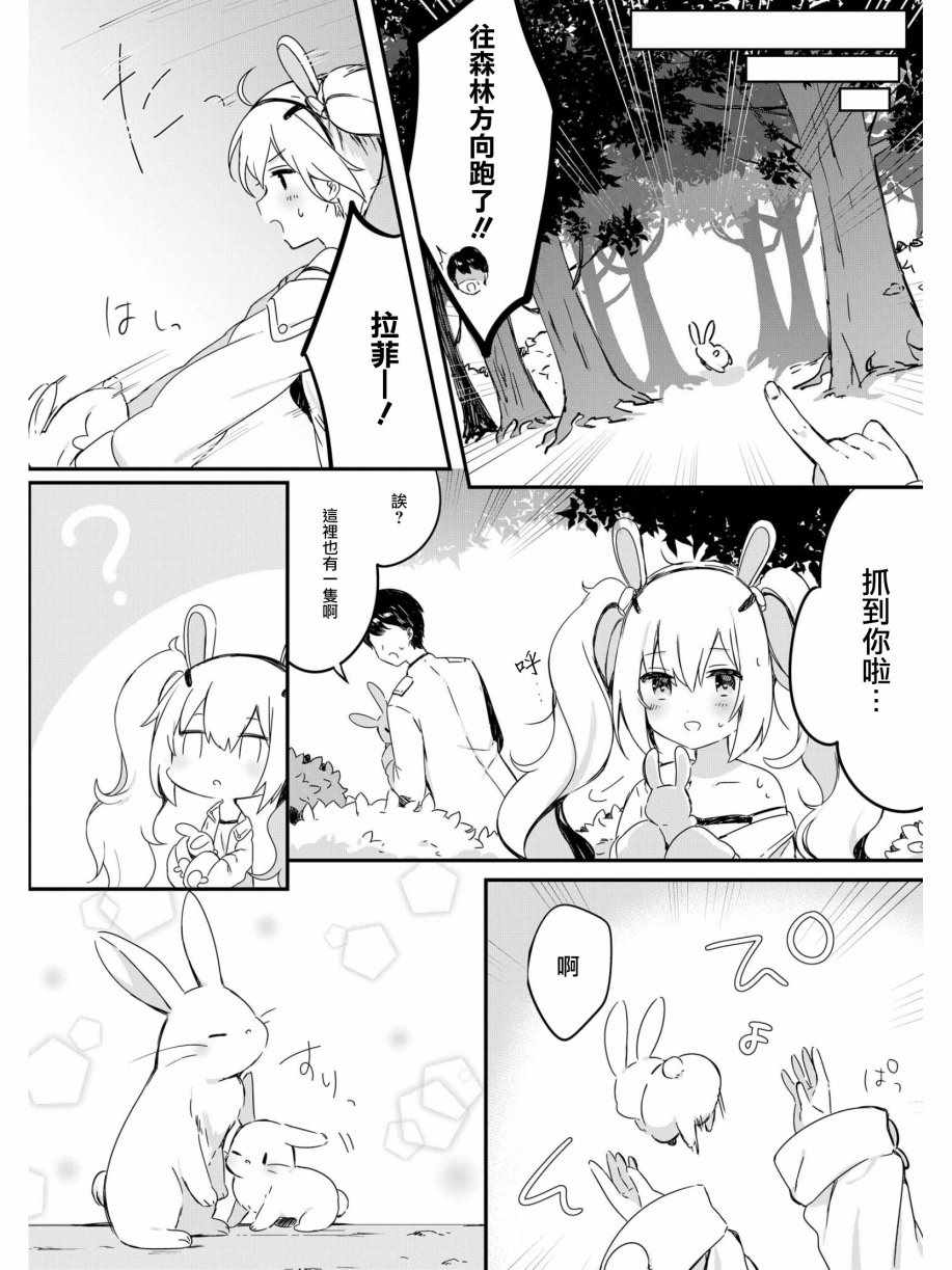 《碧蓝航线官方漫画》拉菲与小兔子 第6页