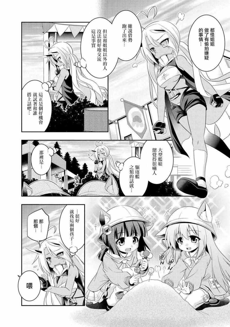 《碧蓝航线官方漫画》克服交流障碍的印第酱 第2页