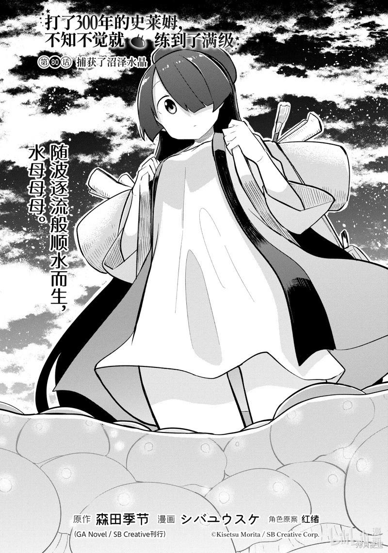 《打了三百年的史莱姆，不知不觉就练到了满等》第80.1话 第1页