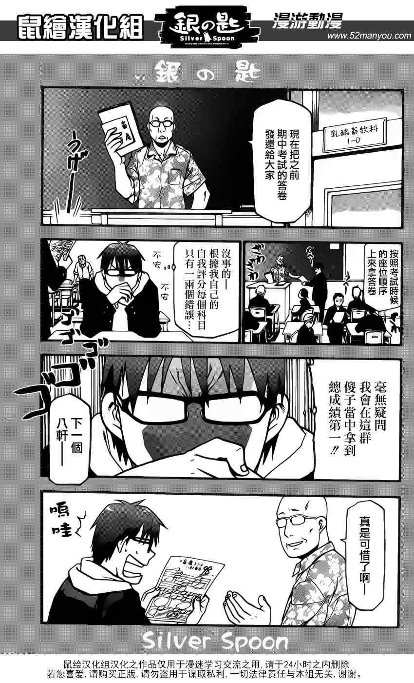 《白银之匙》第8话 春之卷8 第1页