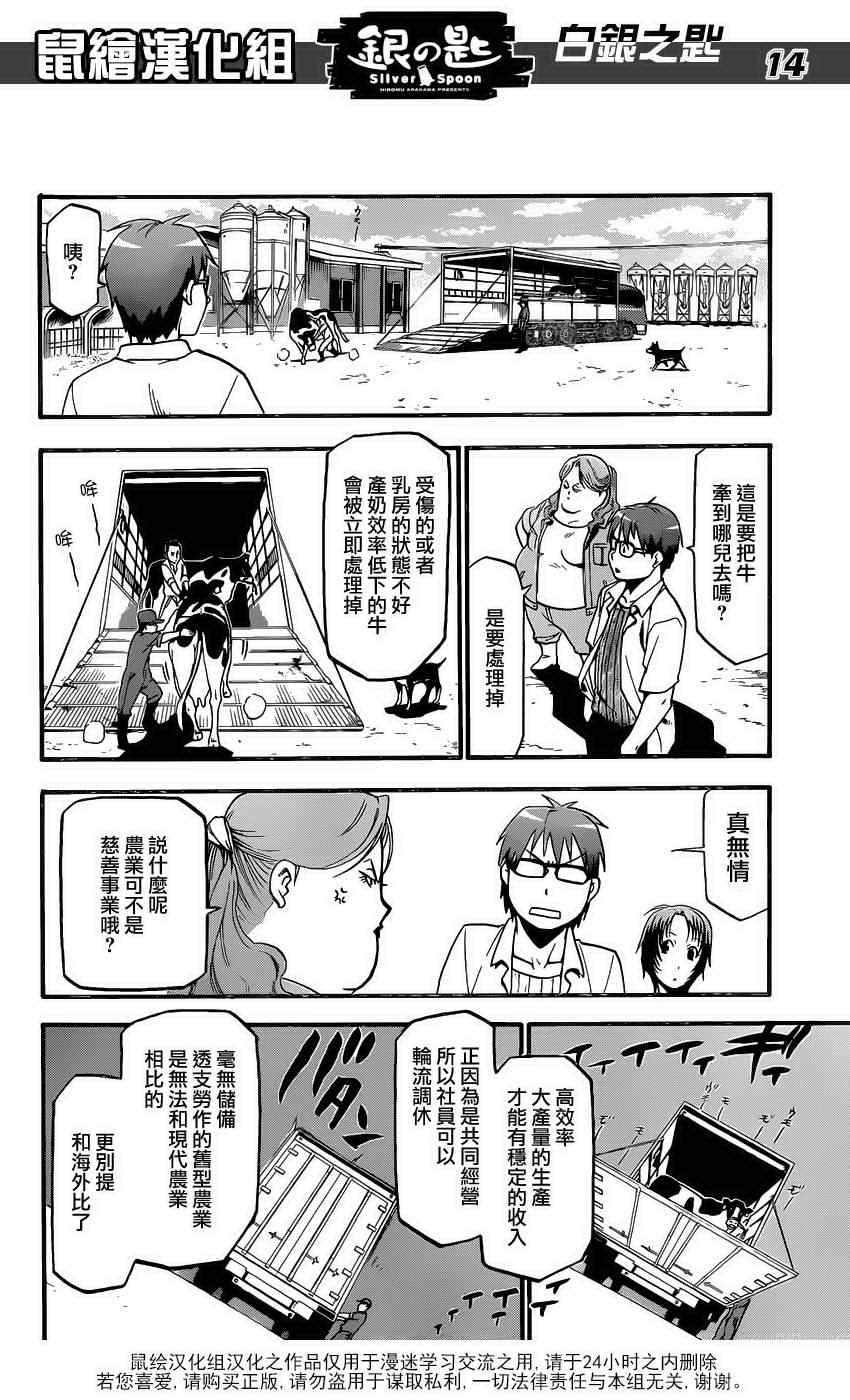 《白银之匙》第16话 夏之卷6 第13页